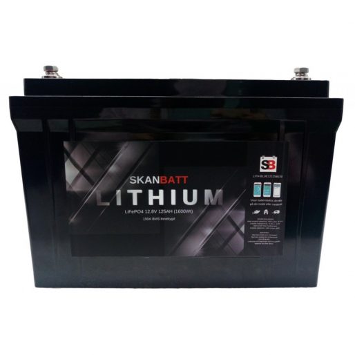 SKANBATT Lithium HEAT Pro 12V 125AH 150A BMS